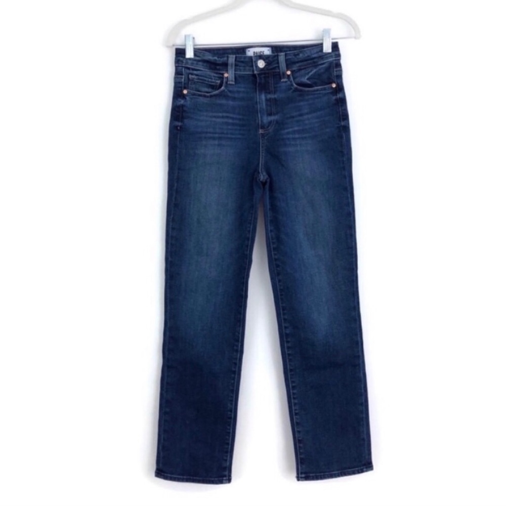 Paige Straight Ankle Jeans Hoxton 26